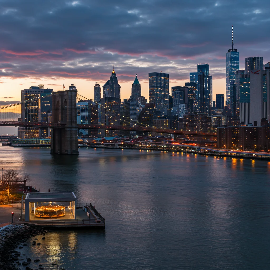Brooklyn Bridge – spacer z widokiem na Manhattan