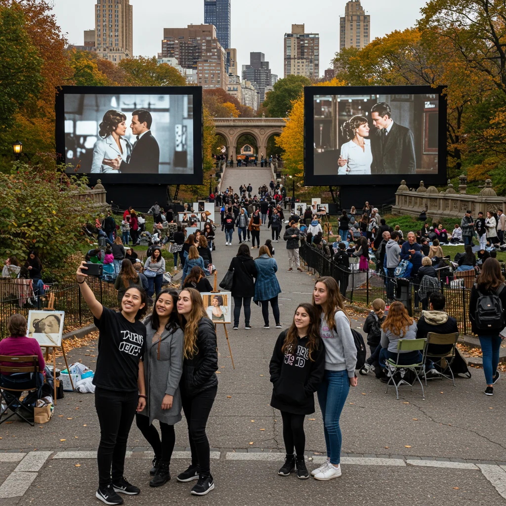 Central Park na filmach i w kulturze