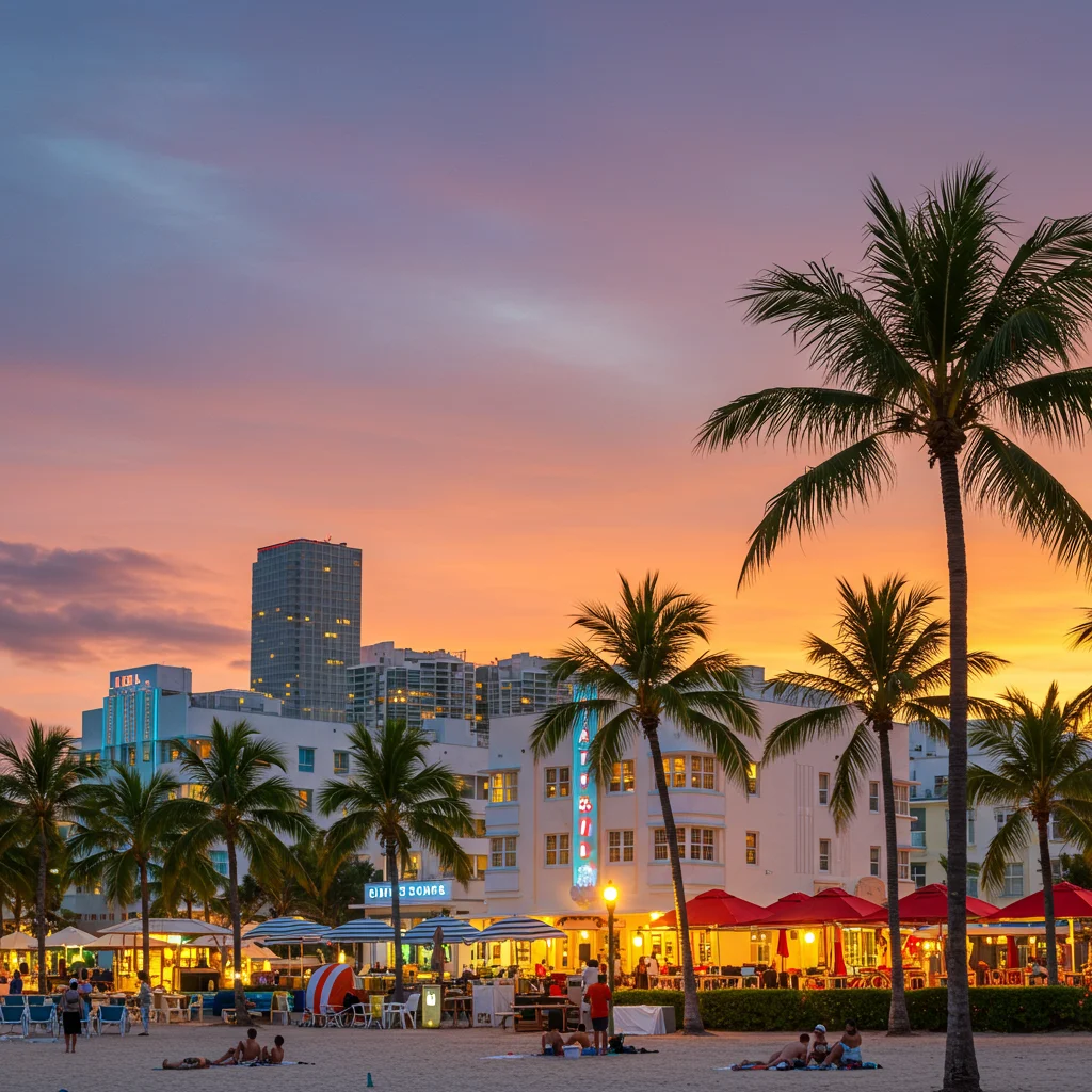 Czym wyróżnia się Miami Beach na tle innych miejsc w USA?