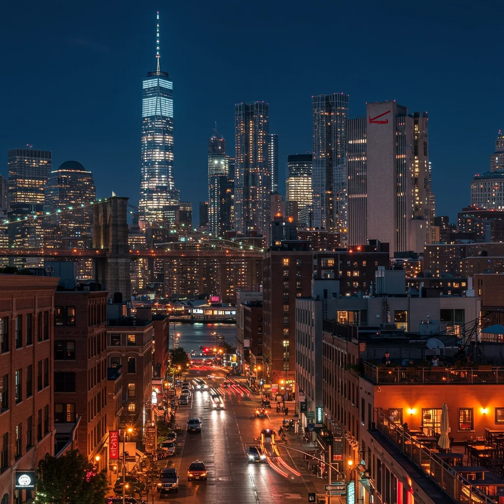 Dolny Manhattan nocą – co warto zobaczyć po zmroku?