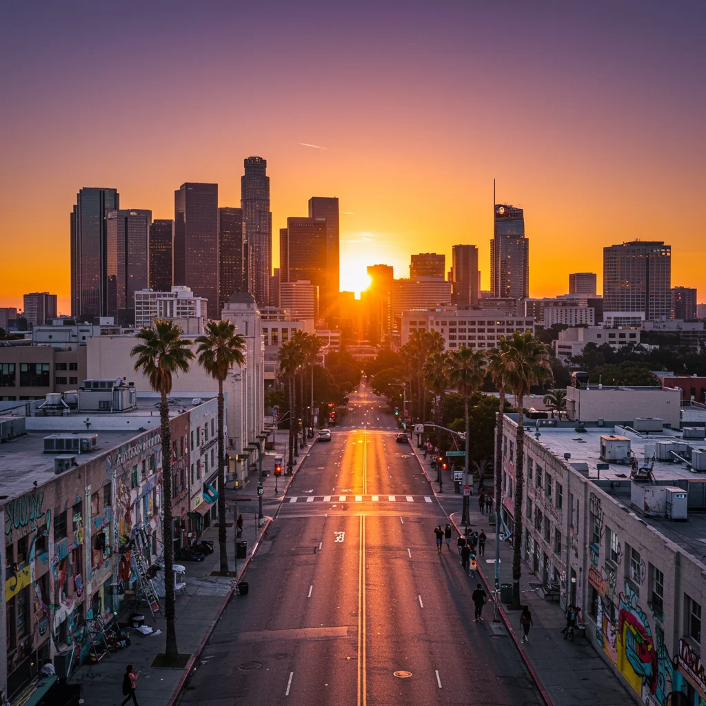 Downtown LA – raj dla fanów architektury