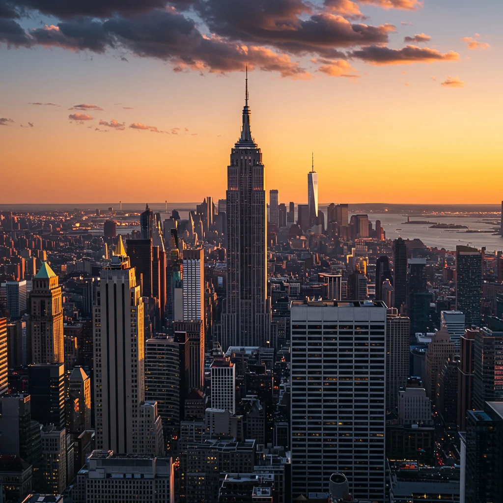 Empire State Building a inne punkty widokowe w Nowym Jorku