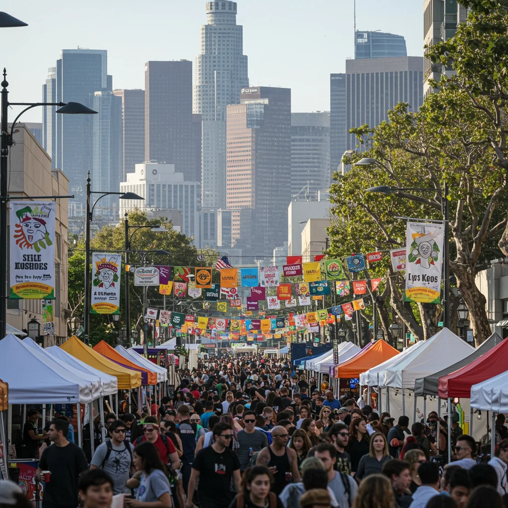 Festiwale i wydarzenia kulturalne w Downtown LA