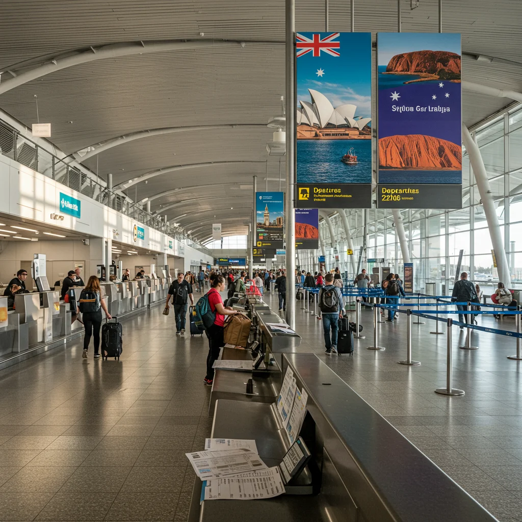 Formalności przed opuszczeniem Australii