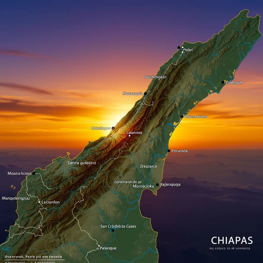 Gdzie leży Chiapas? Geografia i położenie