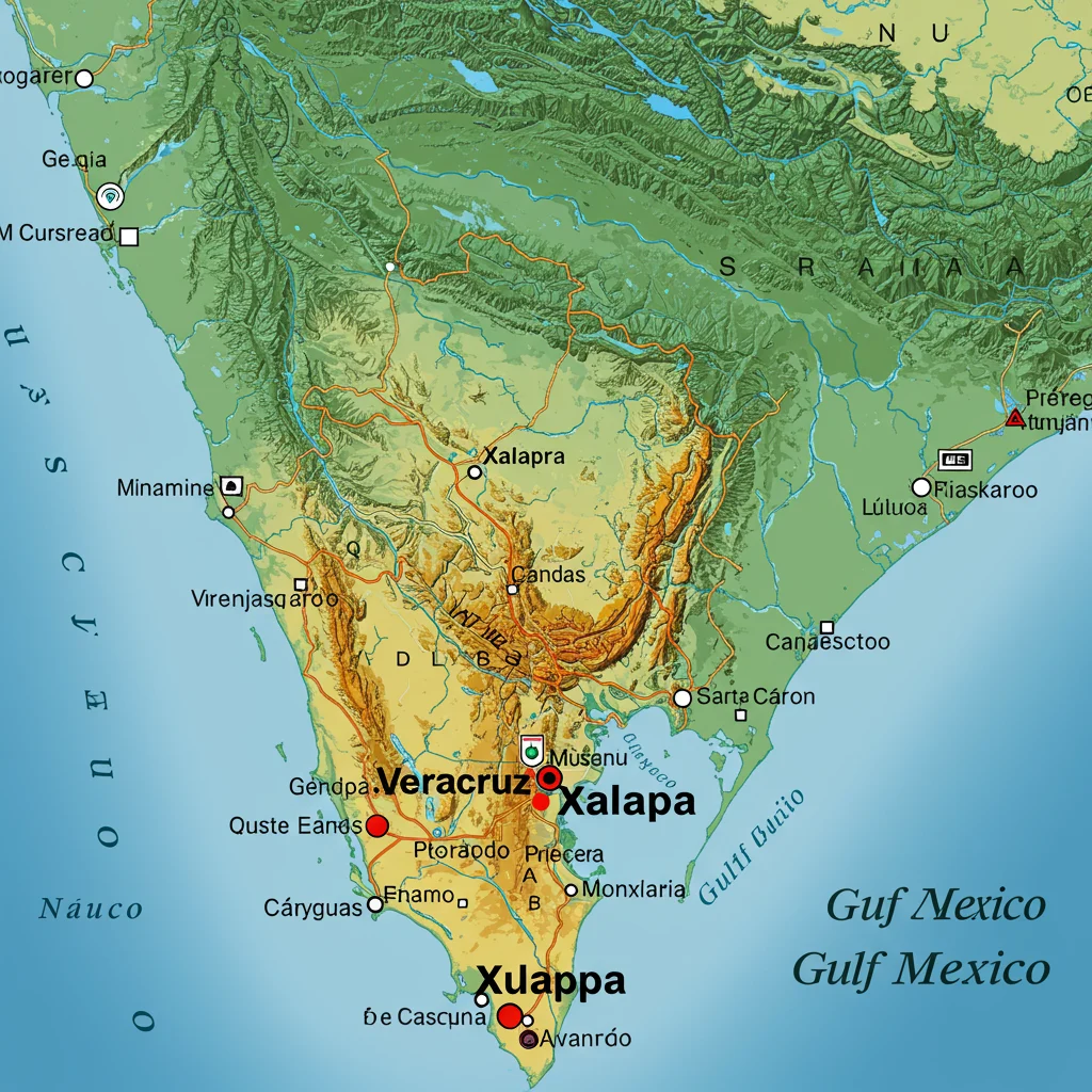 Gdzie leży Veracruz? Geografia i położenie