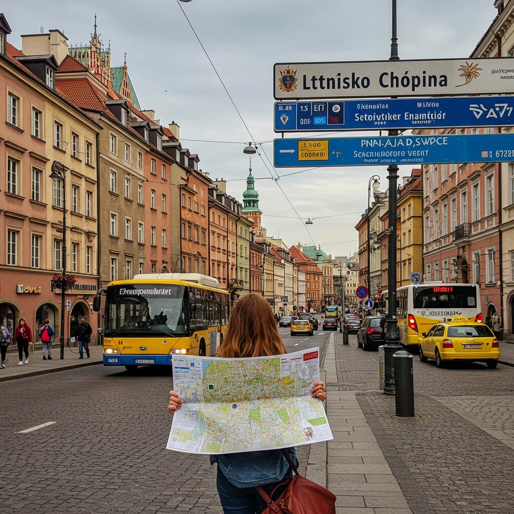 Jak dojechać na Lotnisko Chopina w Warszawie?