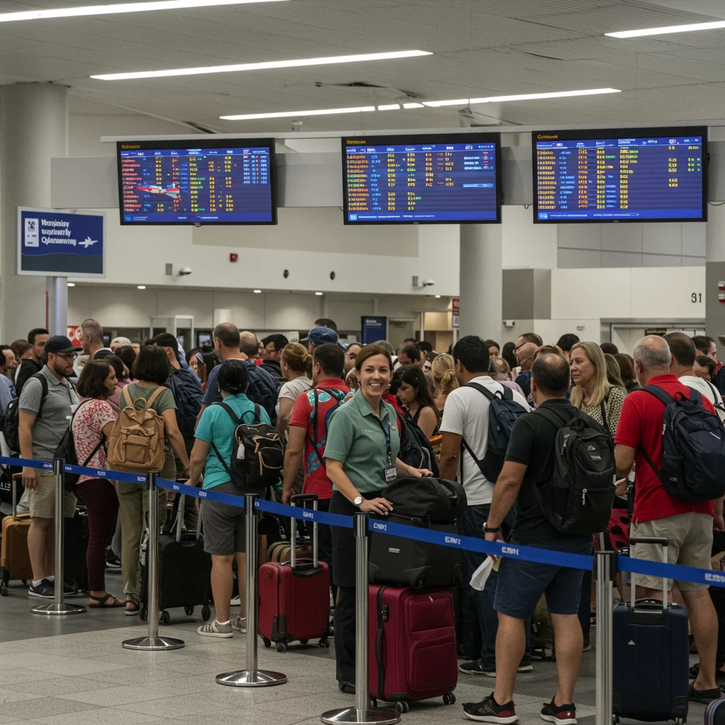 Jak wygląda boarding na loty do USA?