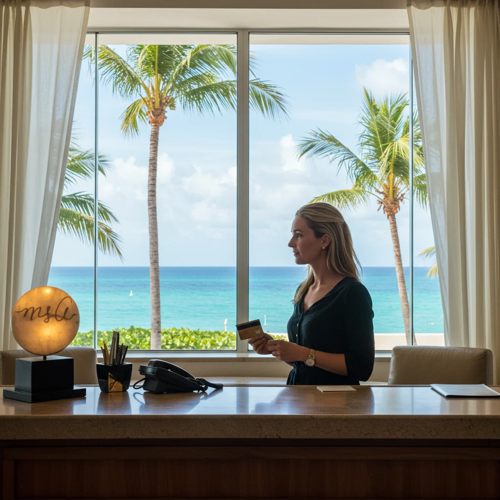 Jak zapłacić za pobyt w hotelu w Miami Beach?
