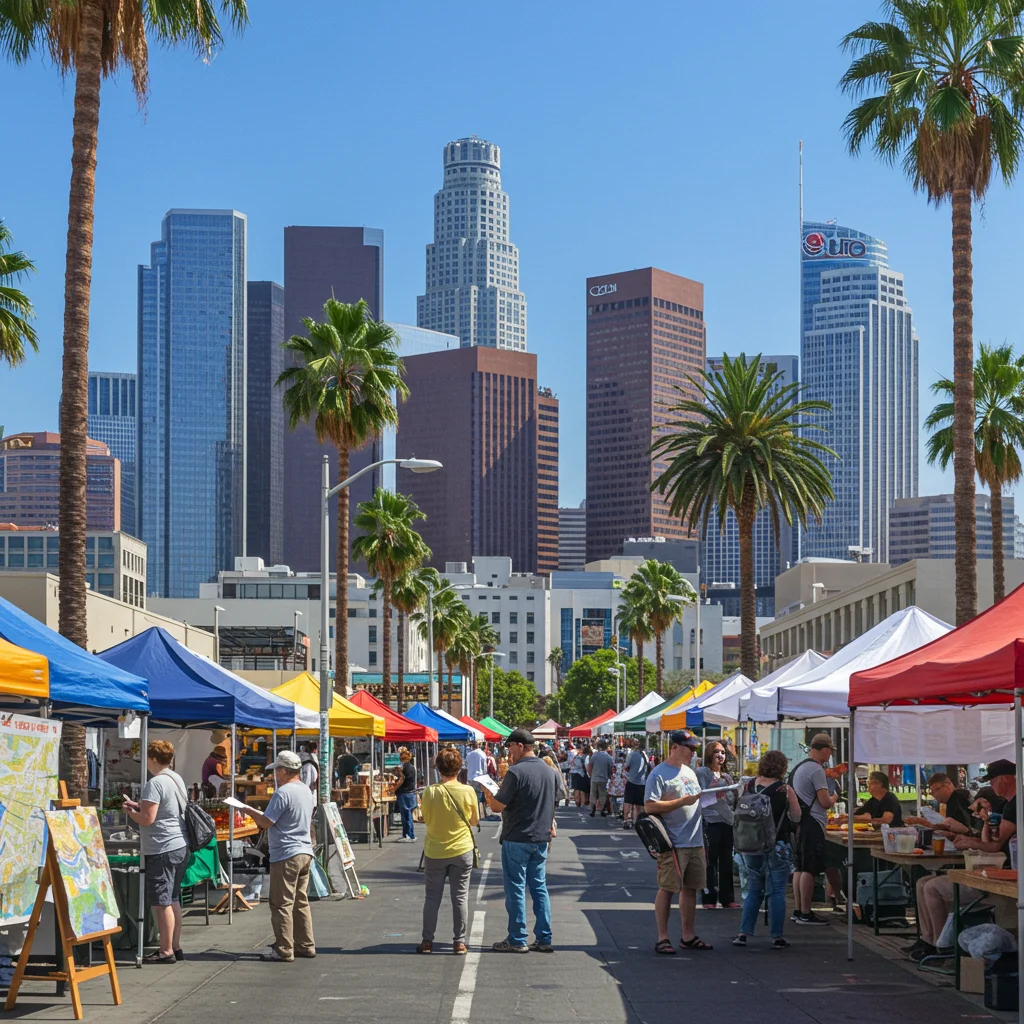 Jak zaplanować zwiedzanie Downtown LA?
