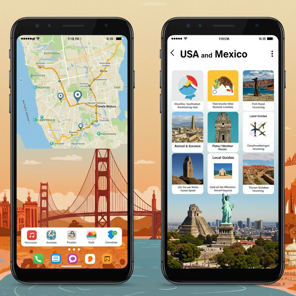 Jakie aplikacje mobilne przydadzą się w podróży przez USA i Meksyk?