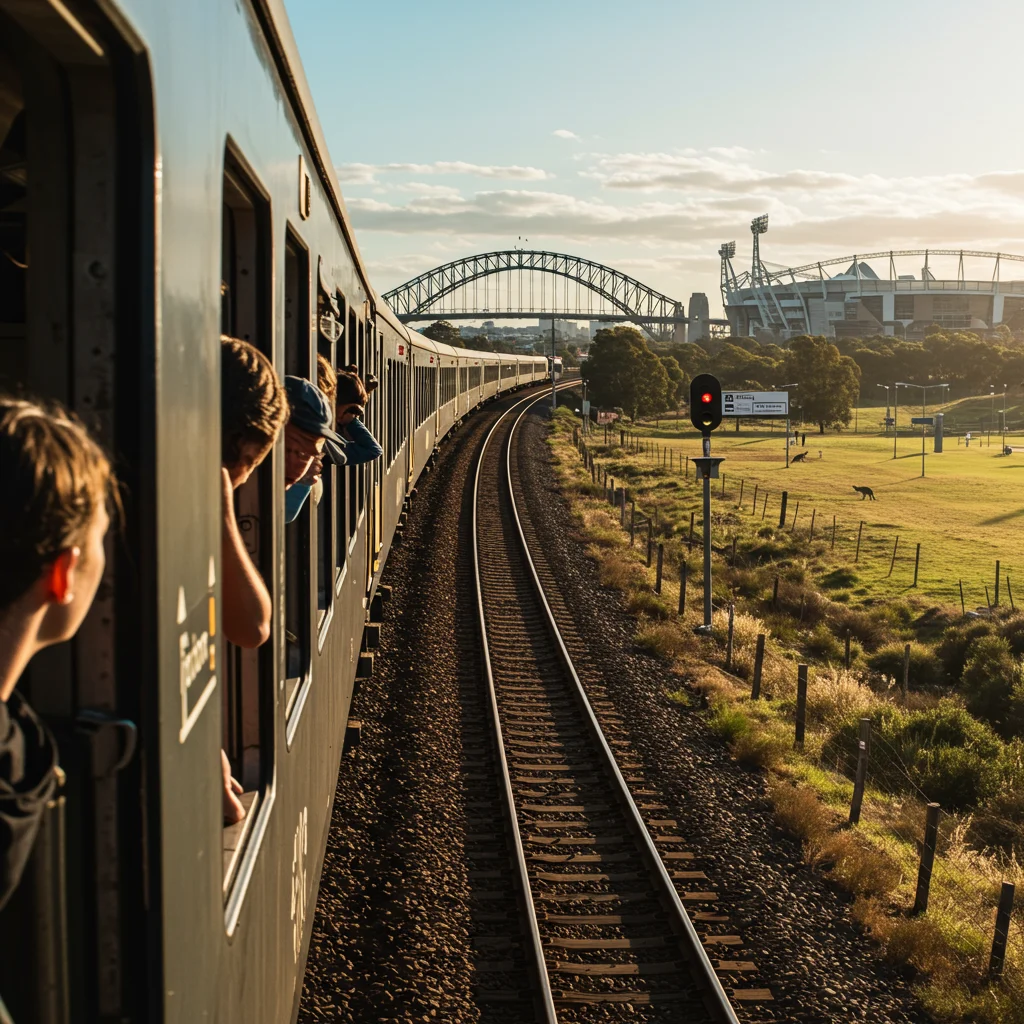 Jakie są najczęstsze pytania dotyczące podróży pociągiem z Sydney do Melbourne?