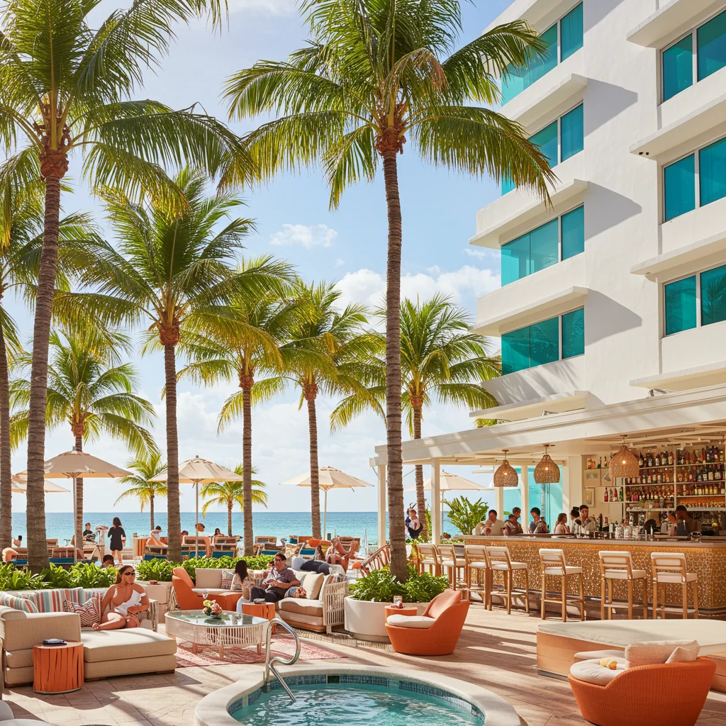 Jakie udogodnienia oferują hotele w Miami Beach?