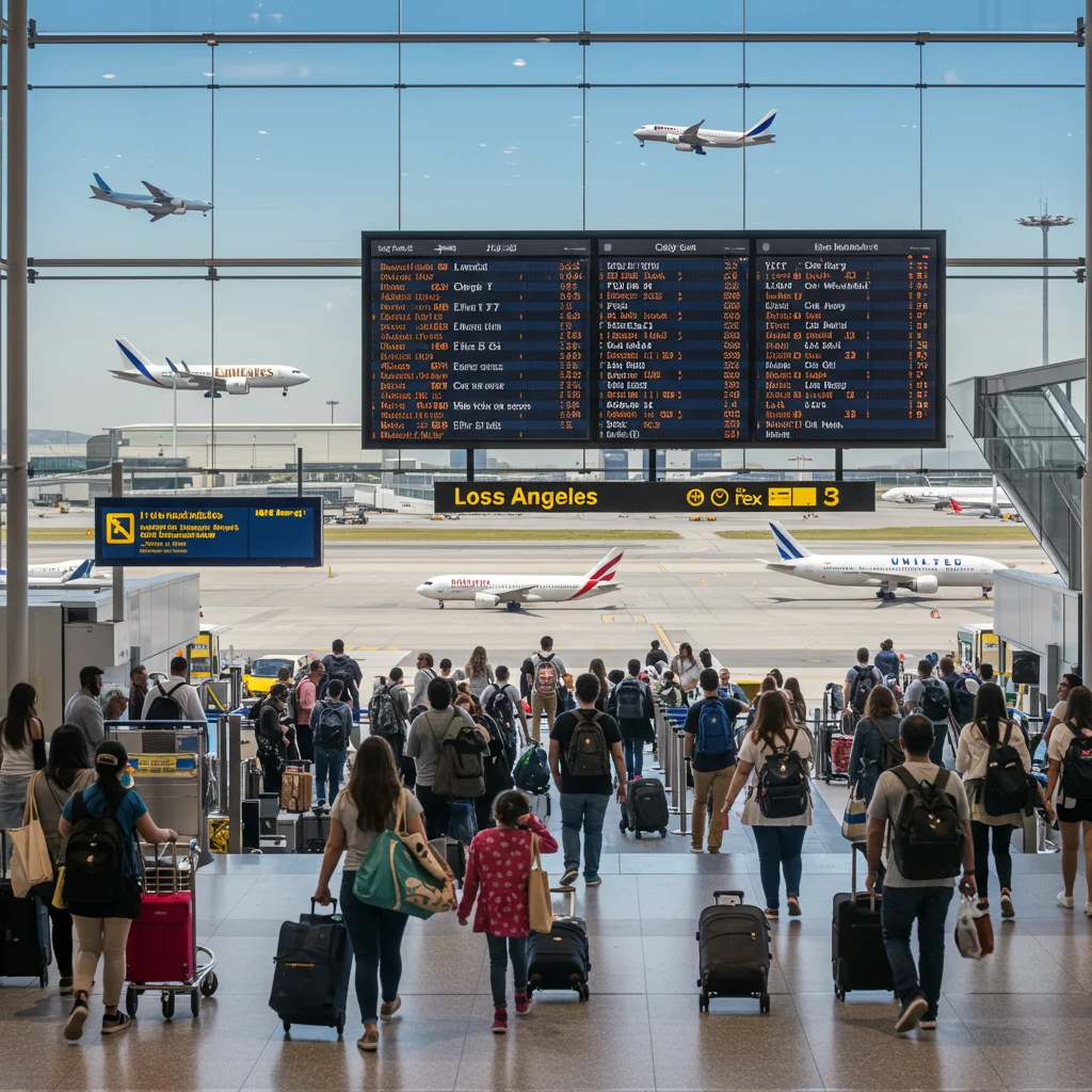 Które linie lotnicze oferują loty do Los Angeles?