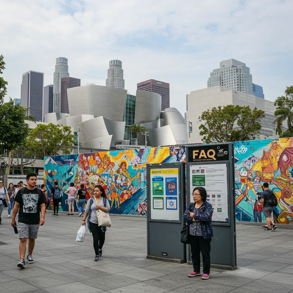 Najczęściej zadawane pytania o Downtown Los Angeles