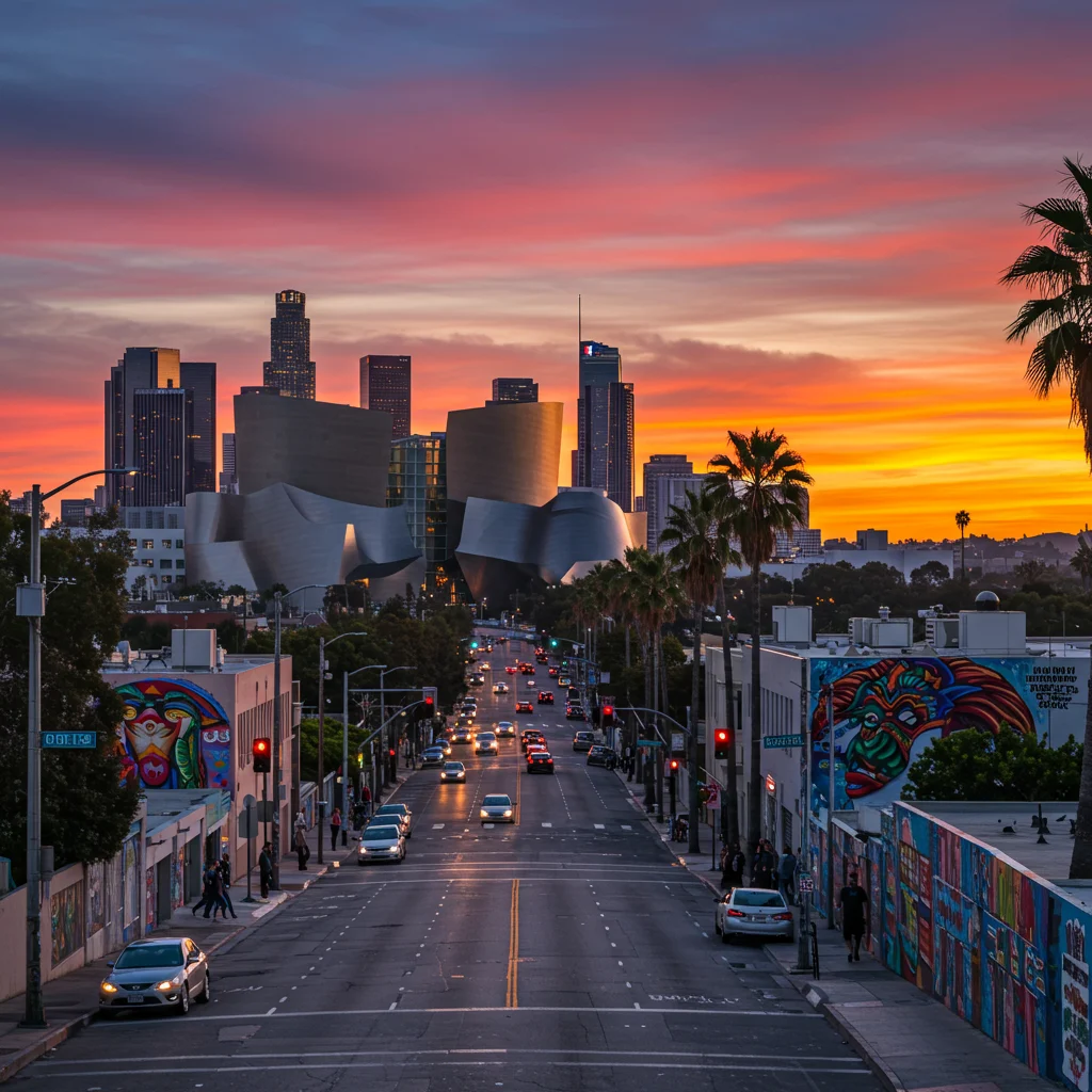 Najlepsze miejsca na zdjęcia w Downtown Los Angeles