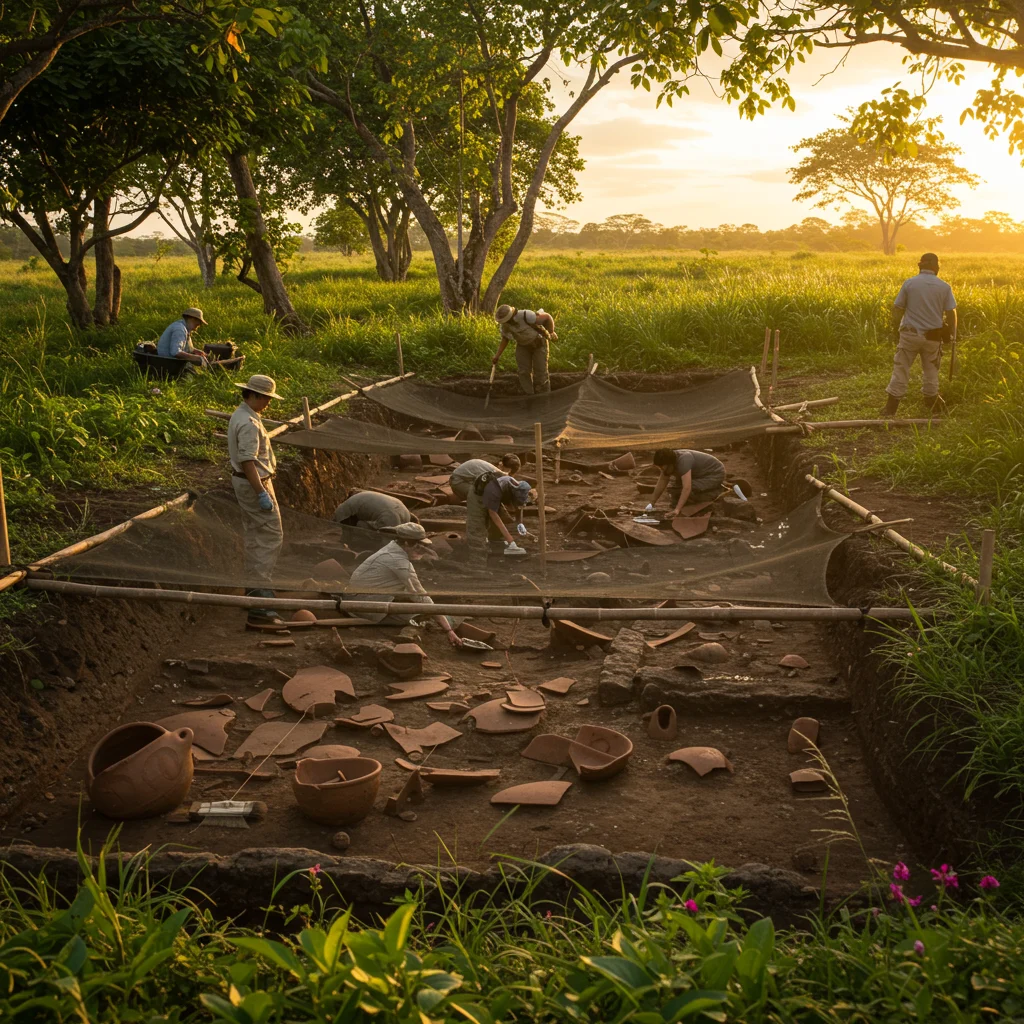 Ochrona i konserwacja stanowiska archeologicznego