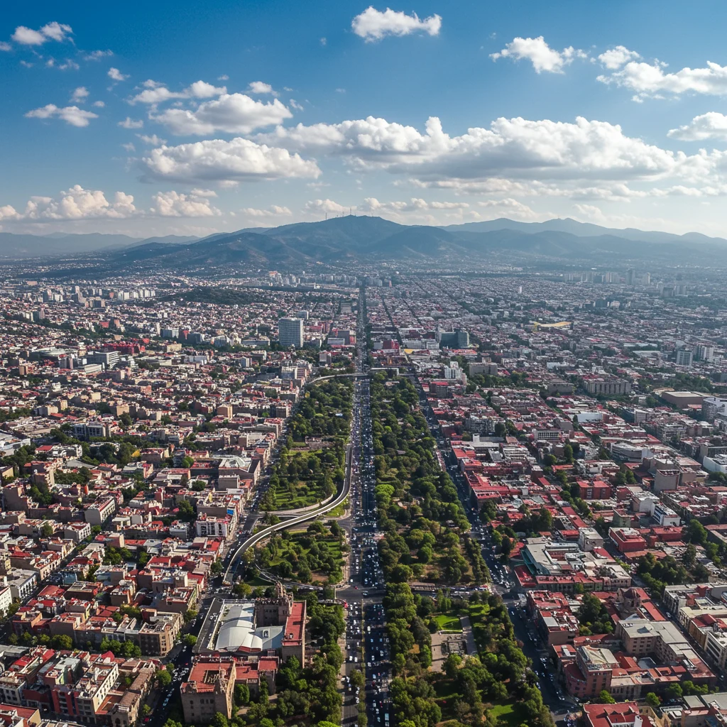 Położenie geograficzne i klimat Ciudad de México