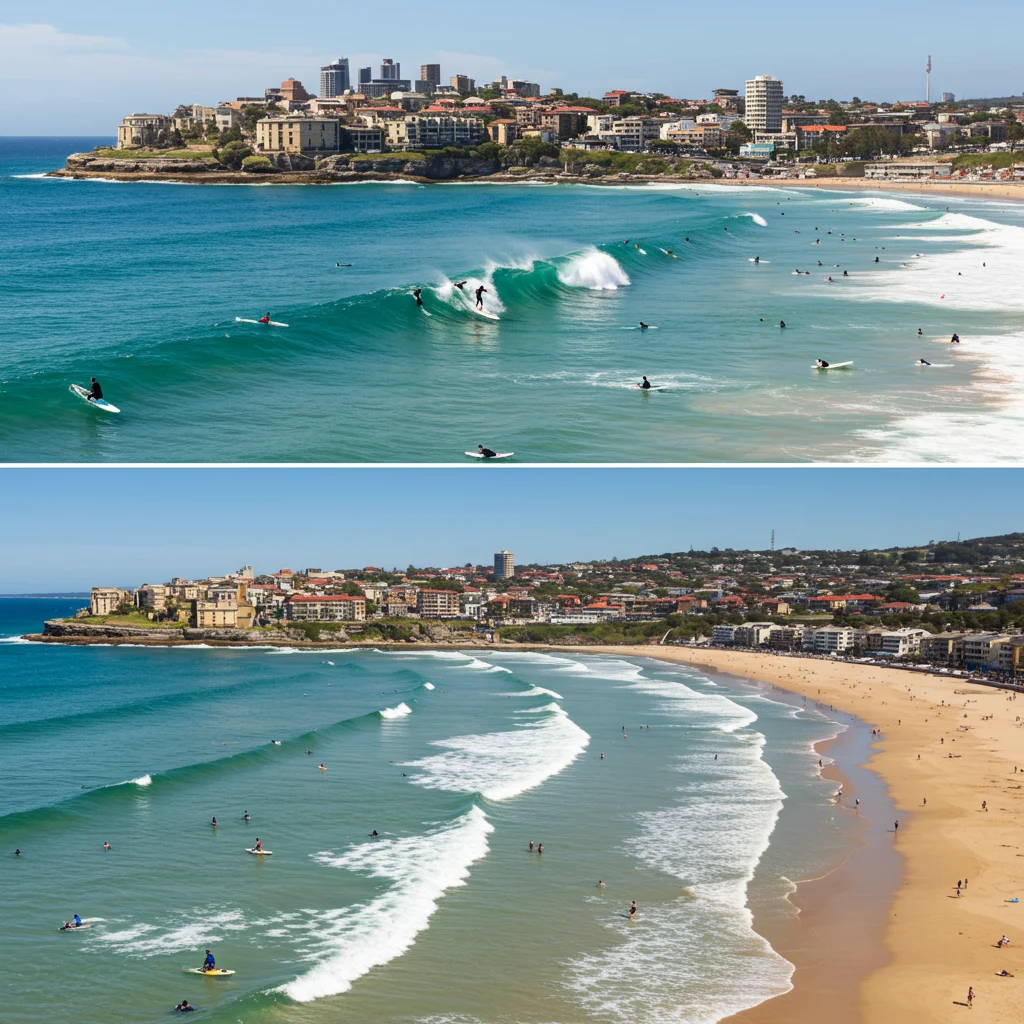 Surfing w Sydney a inne australijskie miasta – porównanie