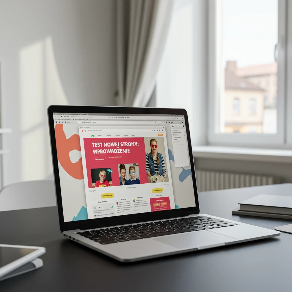 Test nowej strony: wprowadzenie