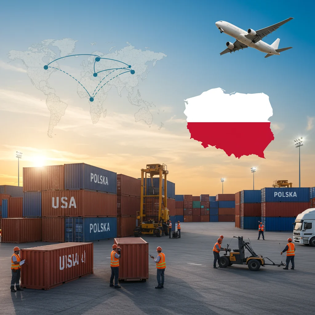 Transport rzeczy z USA do Polski – jak to zorganizować?