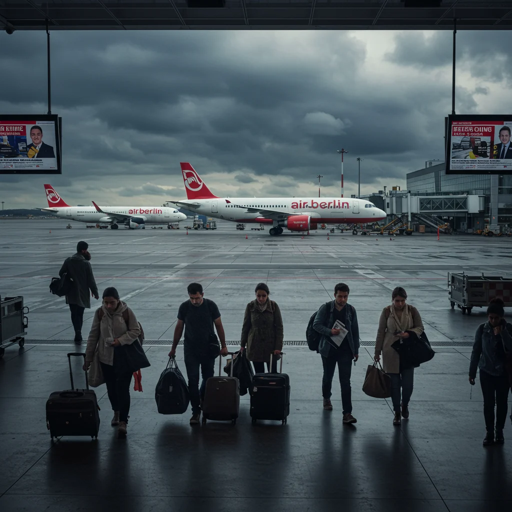 Upadek AirBerlin: przebieg wydarzeń