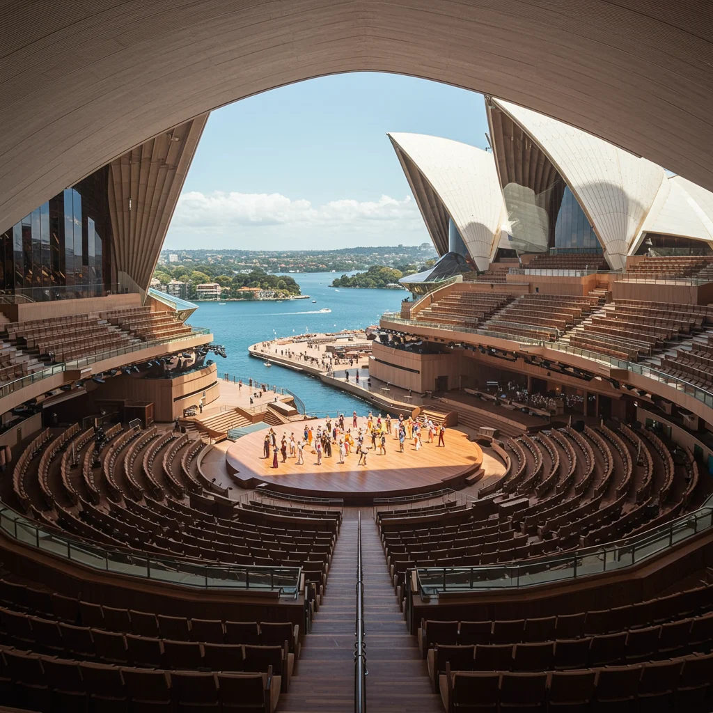 Wnętrza Sydney Opera House