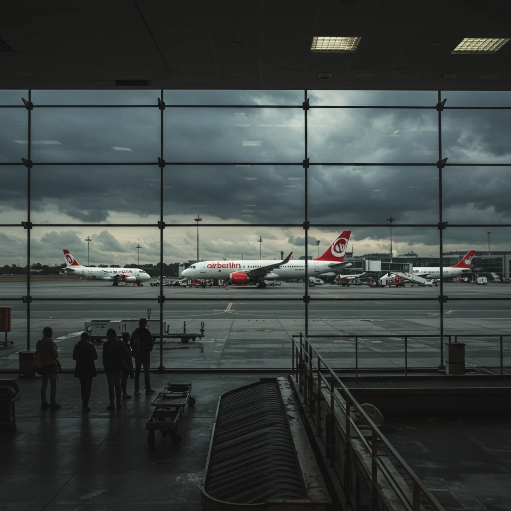 Wprowadzenie do dramatu AirBerlin i lotniska Tegel