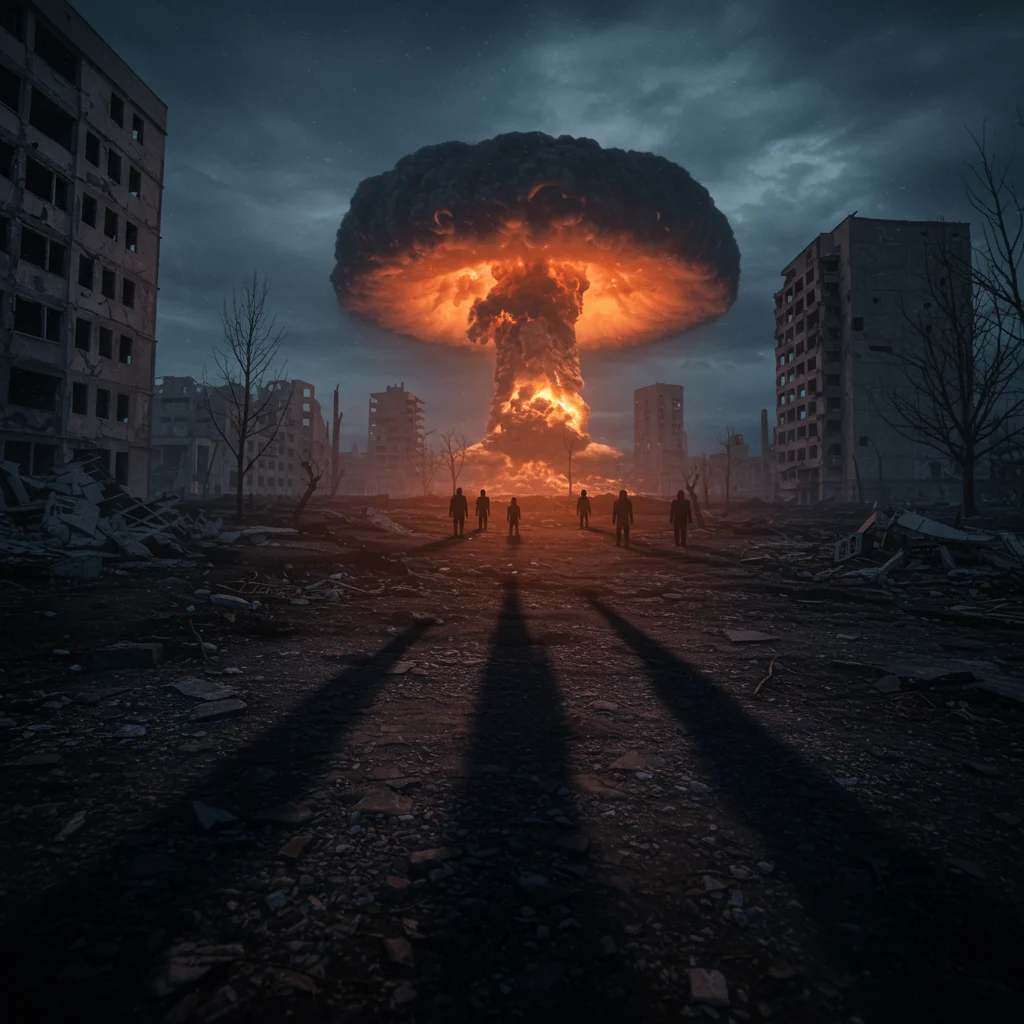 Bezpośrednie skutki wybuchu bomby atomowej