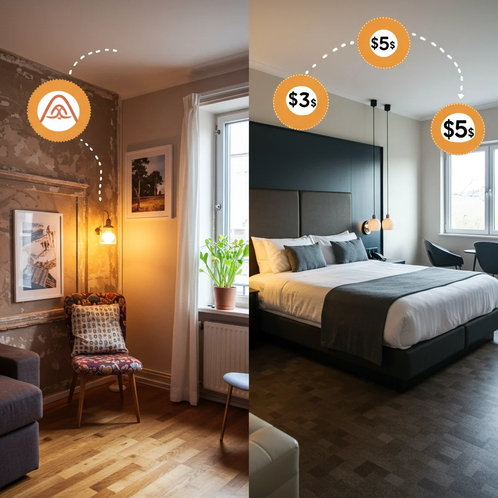Czy Airbnb jest zawsze tańsze niż hotel?