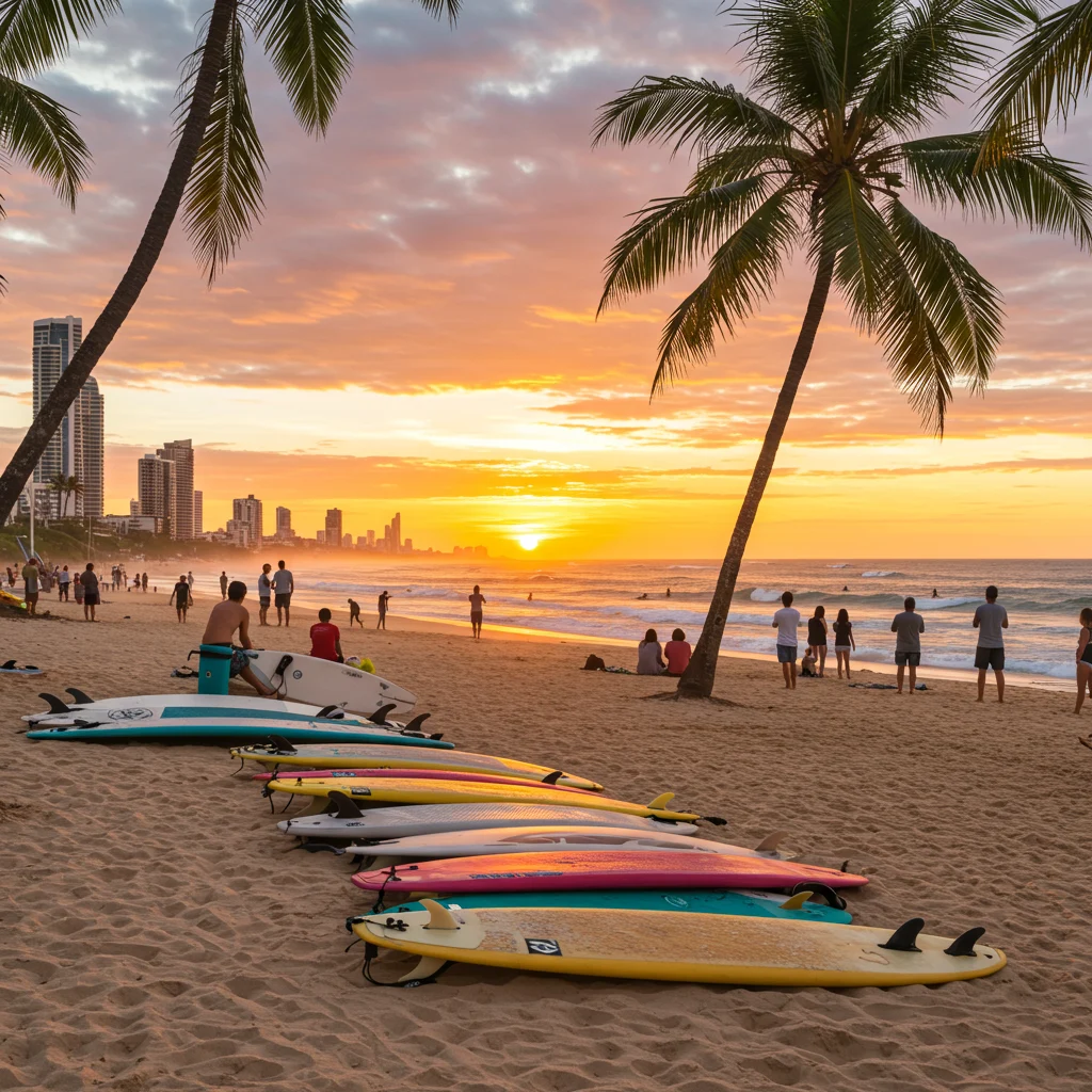 Czy Gold Coast to raj dla surferów?