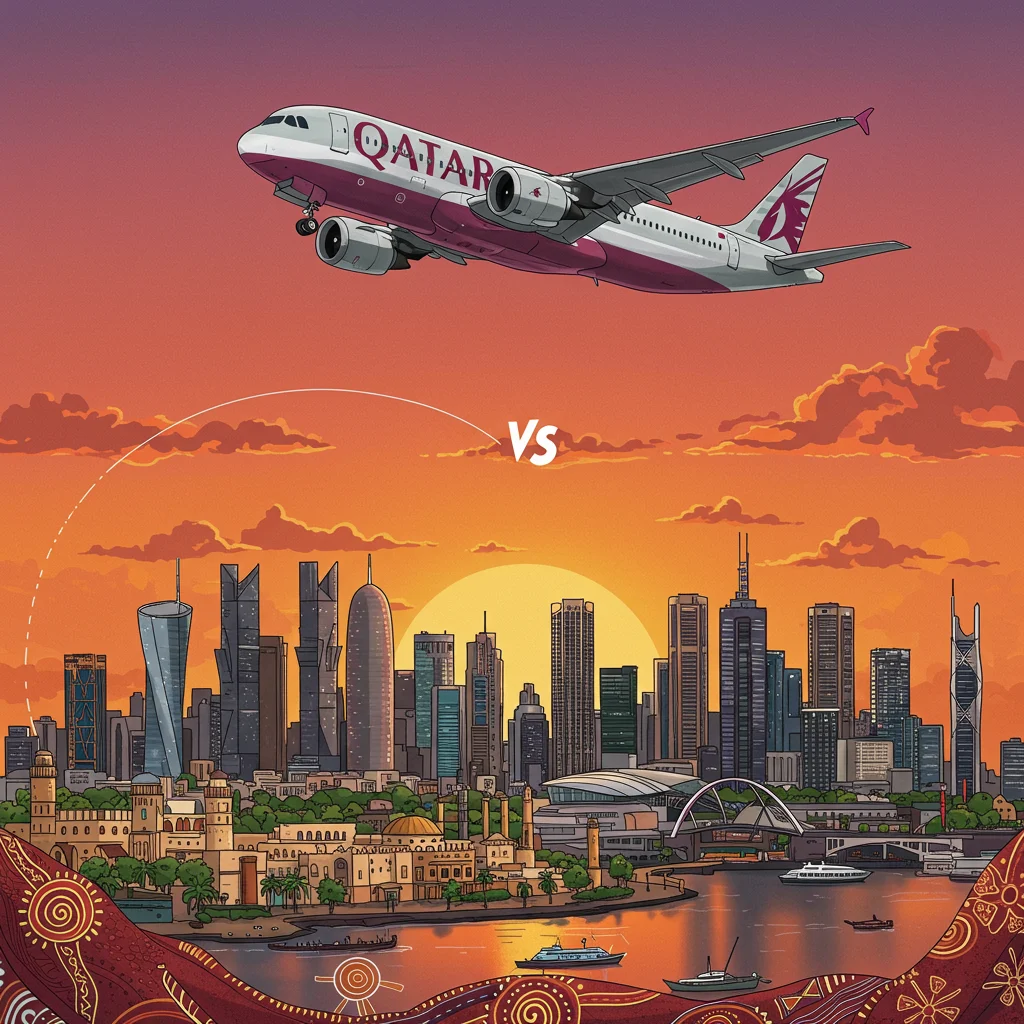 Dlaczego lot Doha – Melbourne jest wyjątkowy?