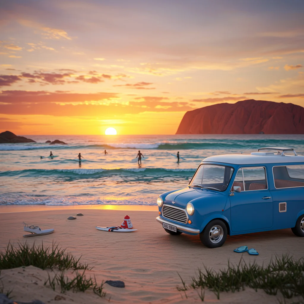 Dlaczego mini campervan to najlepszy wybór na podróż po Australii?
