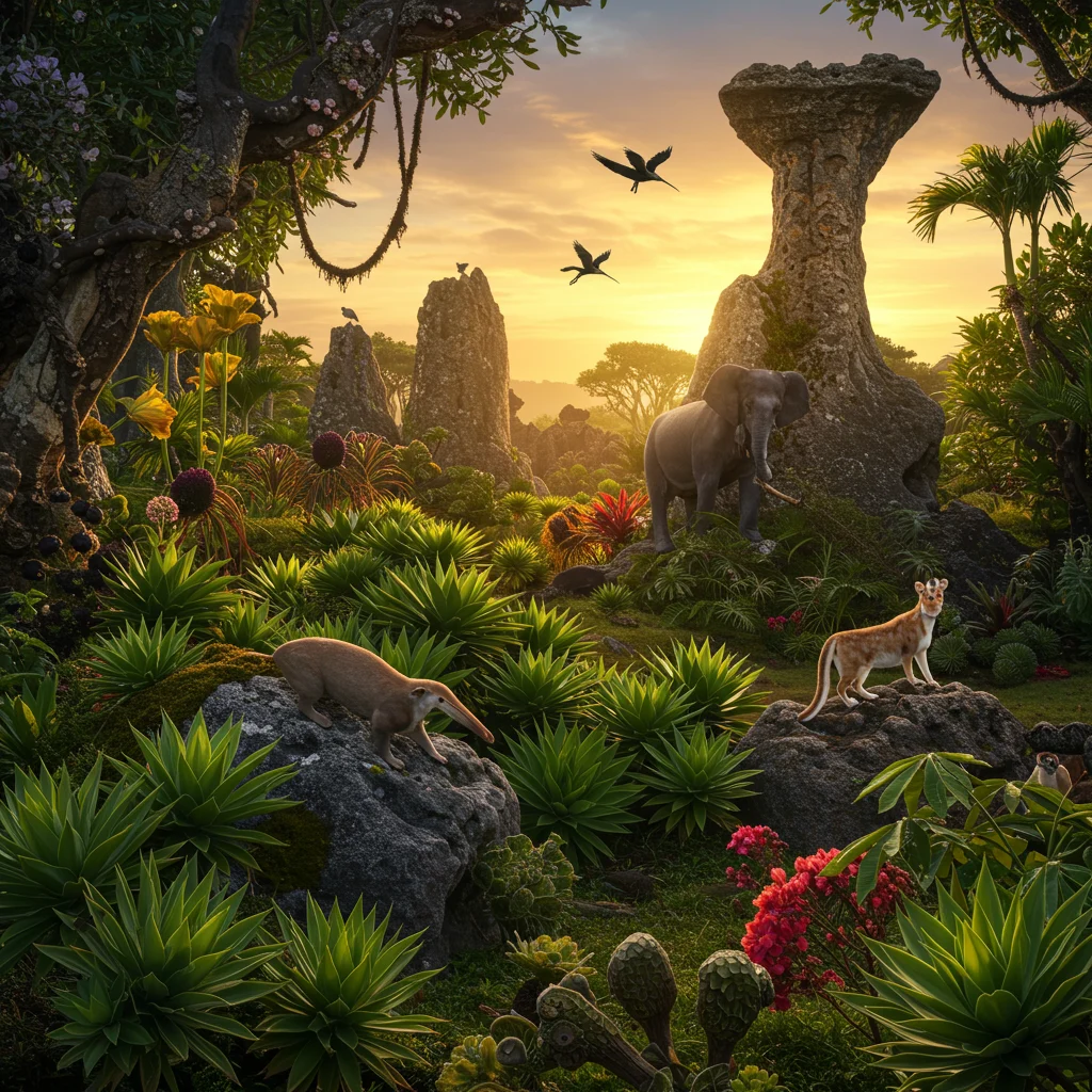 Fauna i flora okolic Karlu Karlu