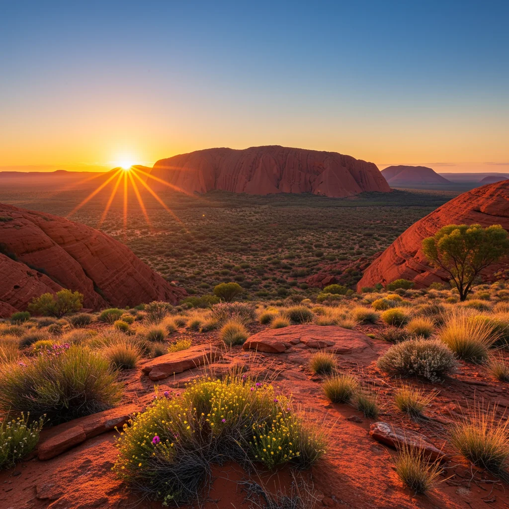 Gdzie leżą Kata Tjuta i Kings Canyon?