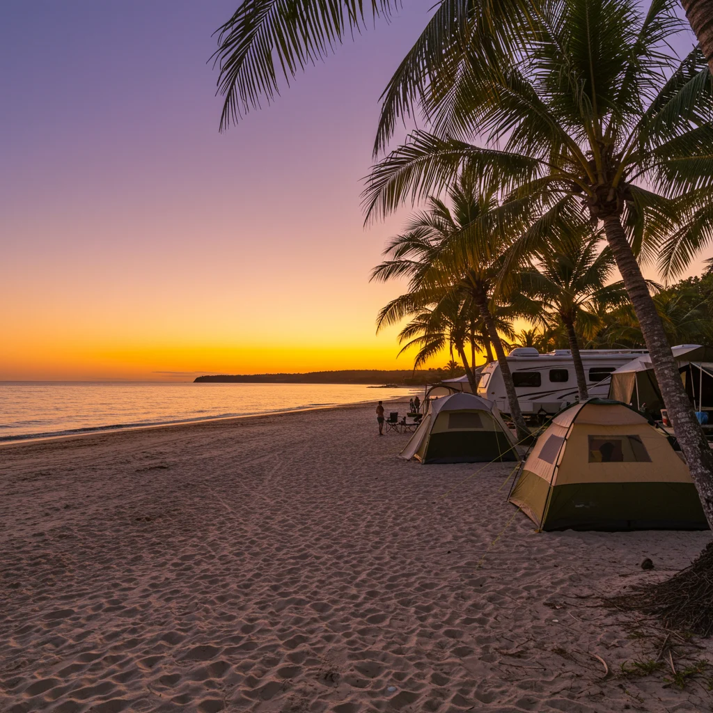 Gdzie nocować na Fraser Island?