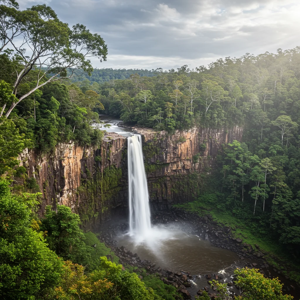 Gdzie znajduje się Wallaman Falls?