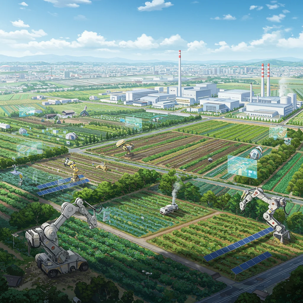 Gospodarka Iwaki – Przemysł, rolnictwo i nowe technologie