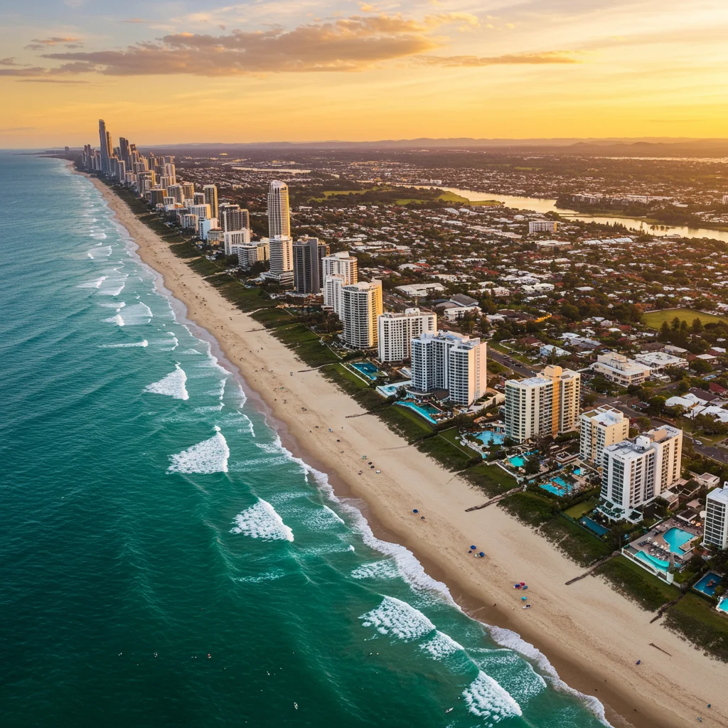 Historia i rozwój Gold Coast jako kurortu