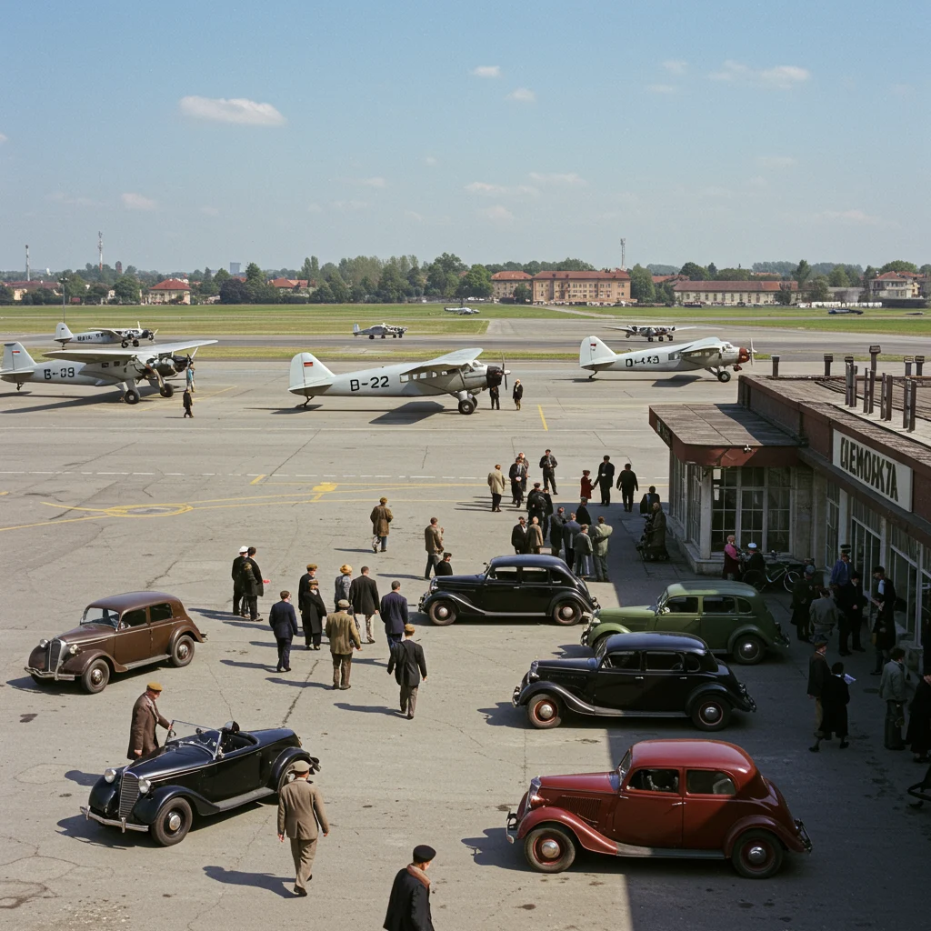 Historia lotniska w Warszawie