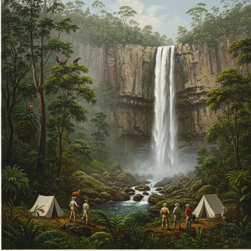 Historia odkrycia Wallaman Falls