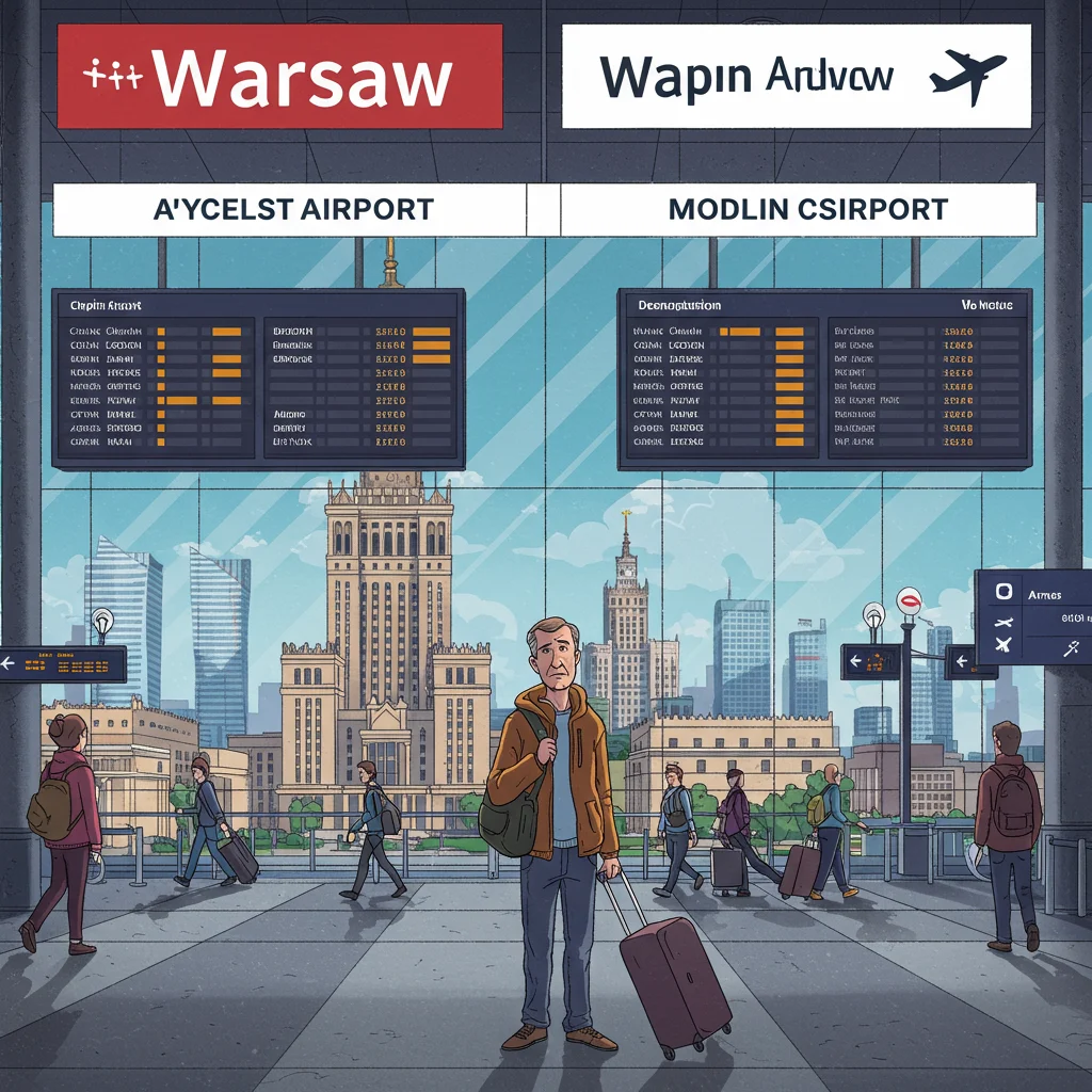 Jak wybrać lotnisko w Warszawie?