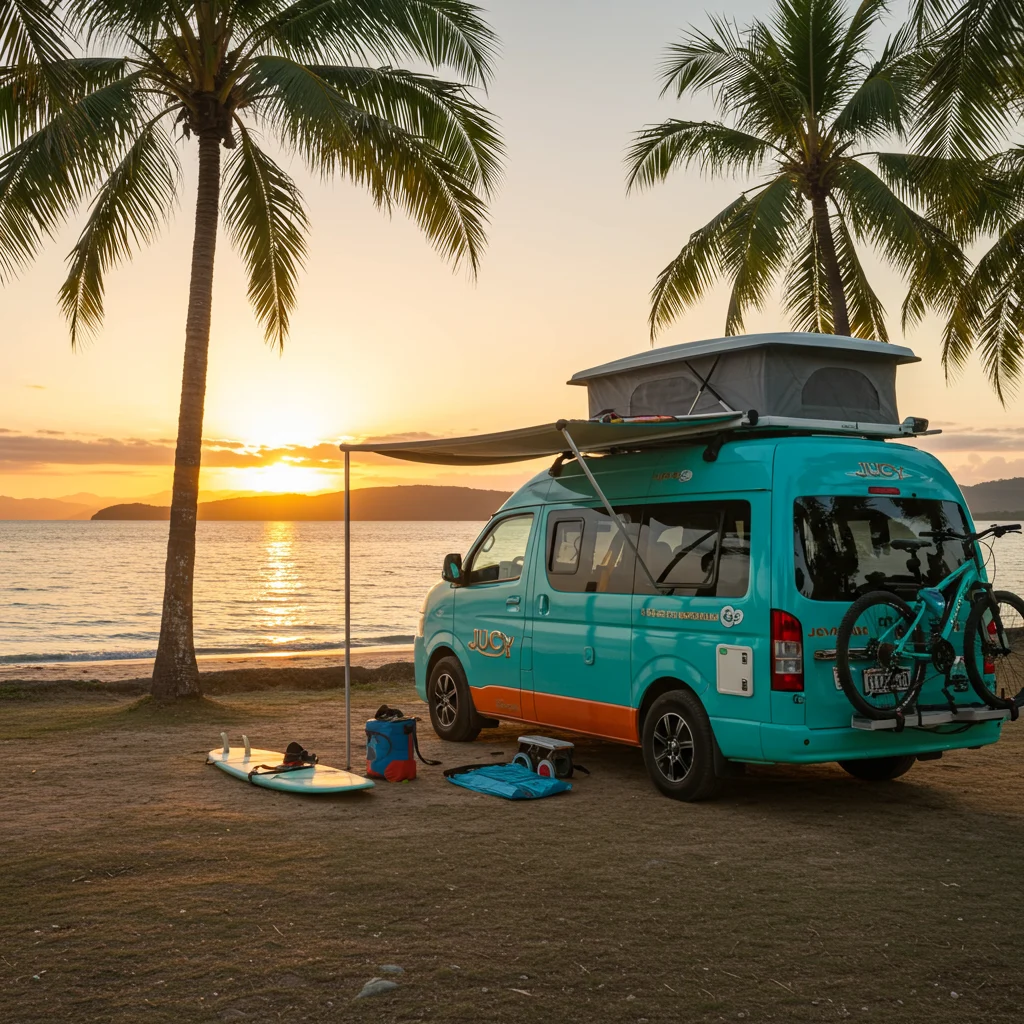 Jakie cechy wyróżniają campervany JUCY?