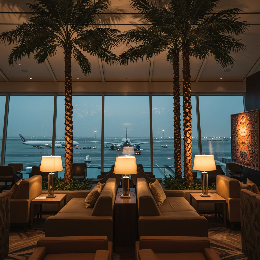 Jakie są opcje lounge na lotnisku w Doha?