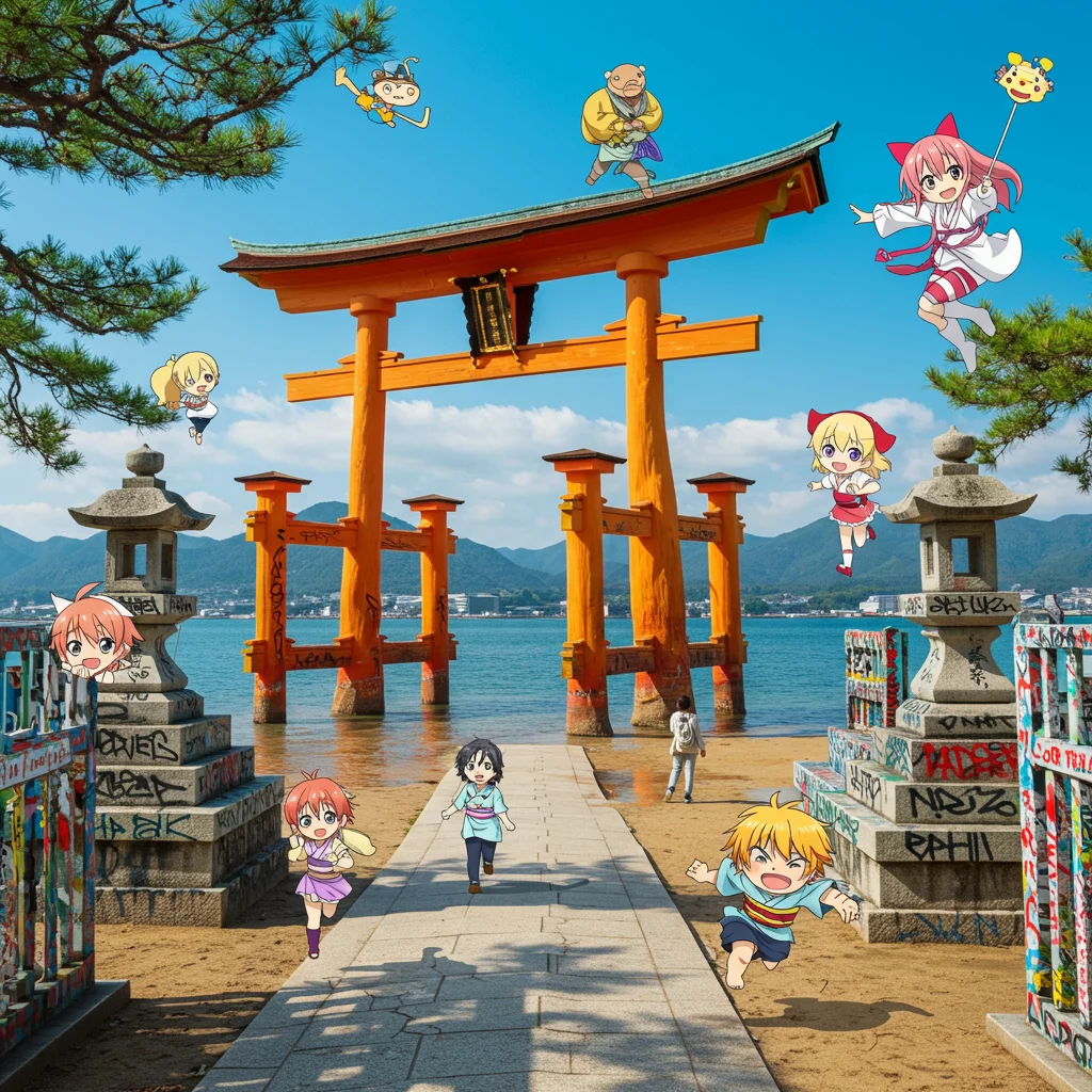 Miyajima w popkulturze i sztuce