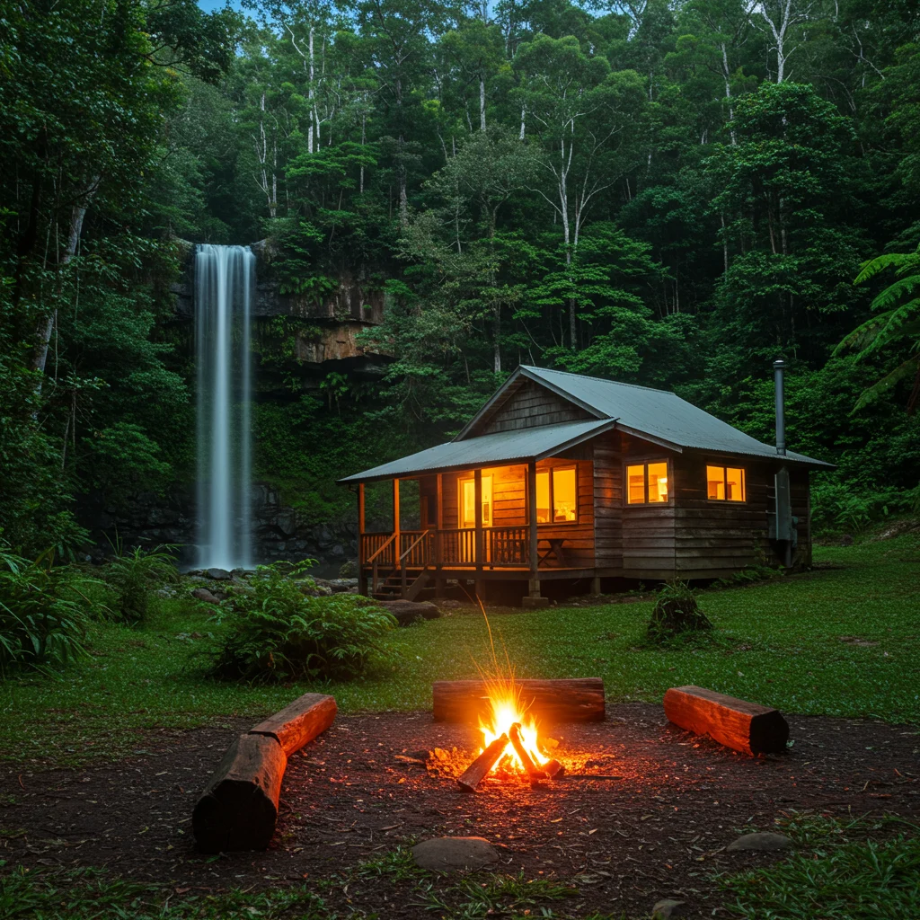 Możliwości noclegu w okolicy Wallaman Falls