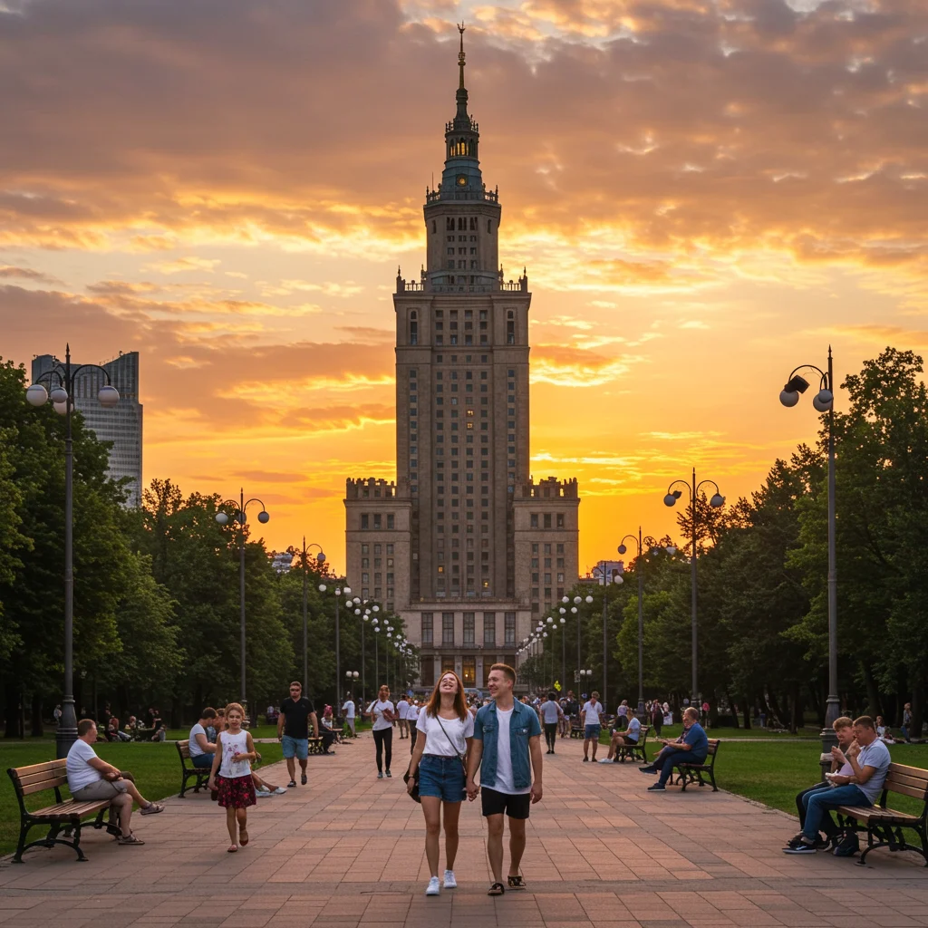 Pałac Kultury i Nauki – symbol miasta