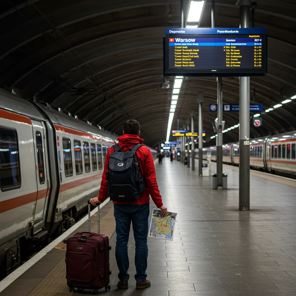 Planowanie podróży Pendolino do Warszawy
