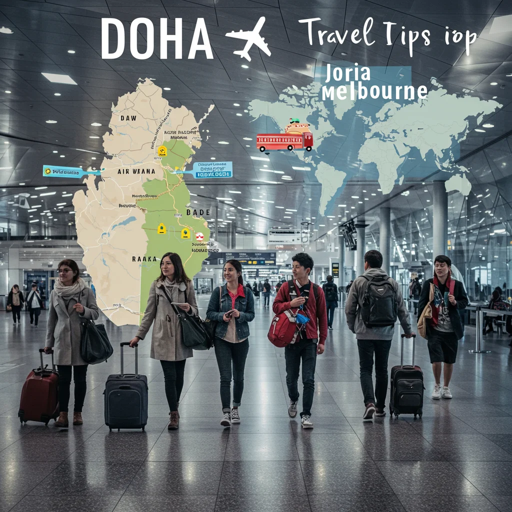 Porady praktyczne dla podróżujących na trasie Doha – Melbourne