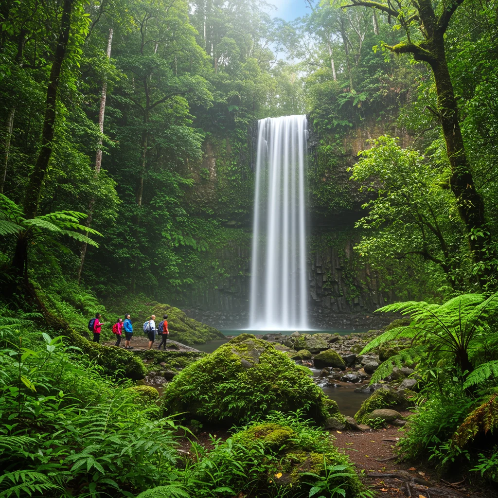 Szlaki turystyczne wokół Wallaman Falls